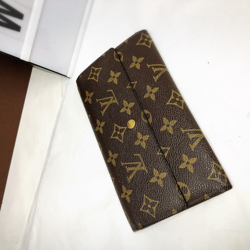 Louis Vuitton Sarah Monogram Trifold Long Wallet - Picture 2 of 13